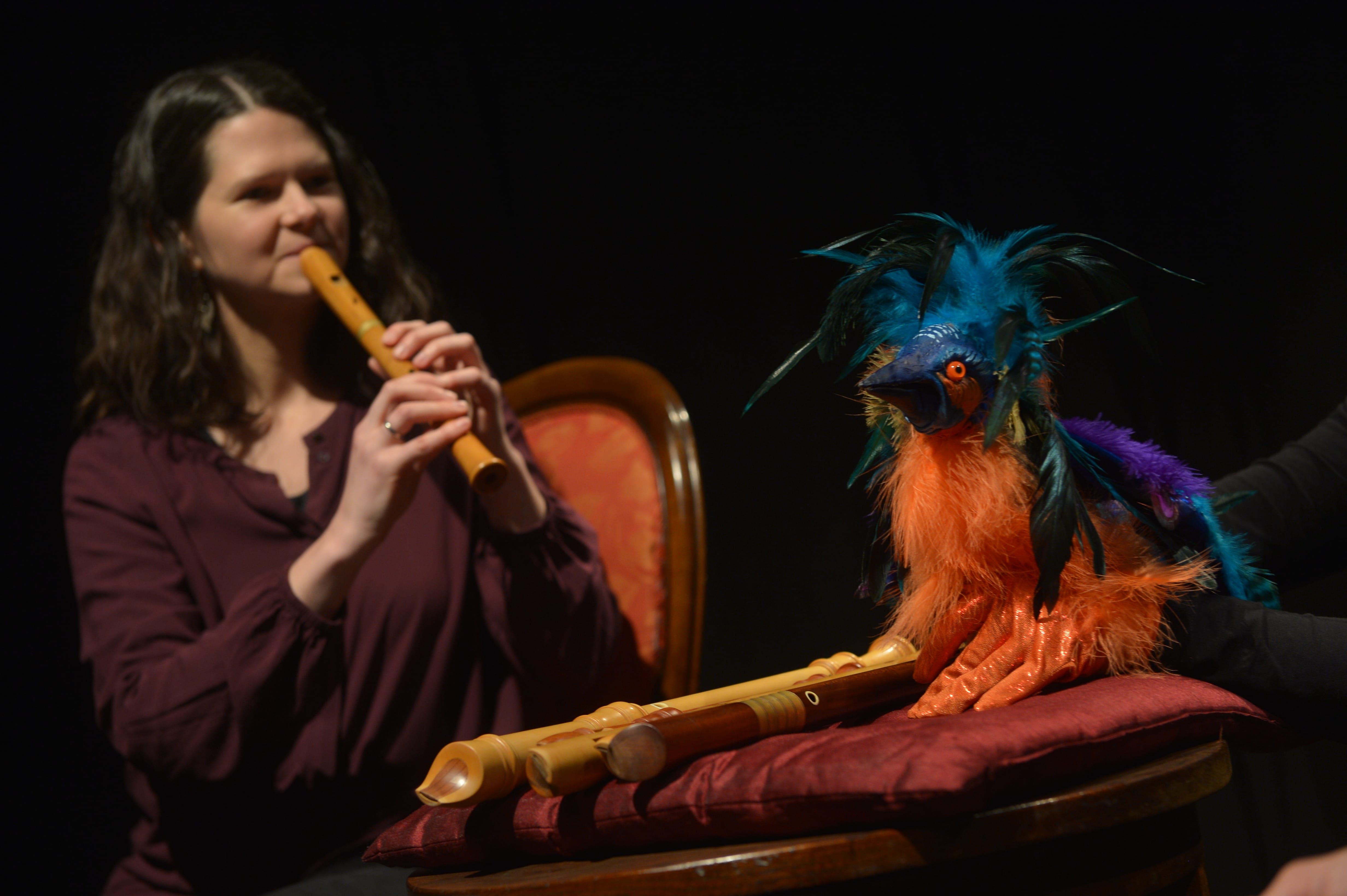 Kokopelli ein seltsamer Vogel